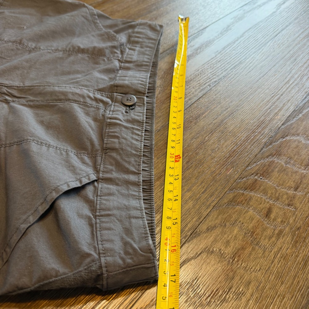Social Standard by Sanctuary Gray Cargo Joggers Capri Pants XL Elastic Waist - Picture 6 of 10